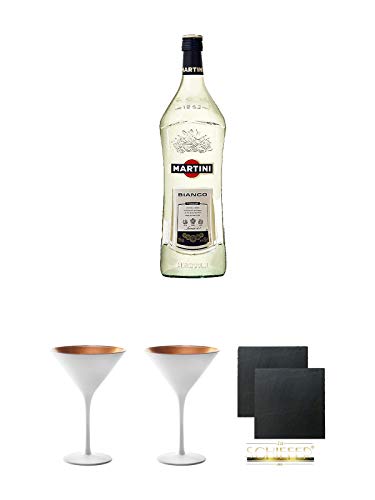 Martini Bianco Vermouth 1,5 Liter + Stölzle Cocktail-und Martiniglas Olympic Serie 2 Stück von Unbekannt