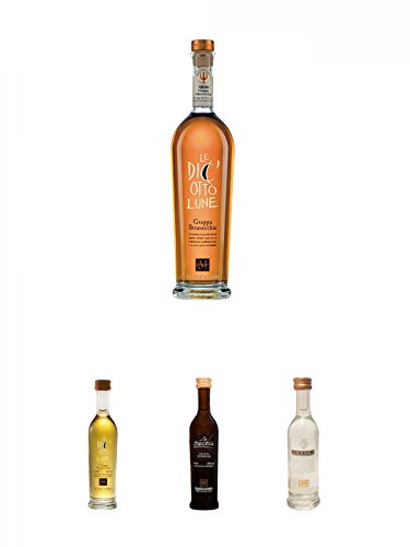 Marzadro Grappa 18Lune 0,7 Liter + Marzadro Grappa 18Lune 0,04 Liter MINIATUR + Marzadro LA TRENTINA morbida 0,04 Liter MINIATUR + Marzadro Anfora Grappa Trentina 0,04 Liter MINIATUR Marzadro Grappa 18Lune 0,7 Liter + Marzadro Grappa 18Lune 0,04 Liter MINIATUR + Marzadro LA TRENTINA morbida 0,04 Liter MINIATUR + Marzadro Anfora Grappa Trentina 0,04 Liter MINIATUR von Unbekannt