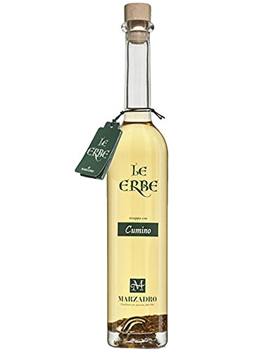 Marzadro LE ERBE Grappa Cumino - Kümmel 0,2 Liter Marzadro LE ERBE Grappa Cumino - Kümmel 0,2 Liter von Unbekannt