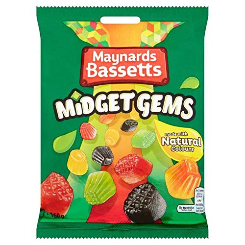 Maynards Bassetts Midget Gems 160g von Maynards