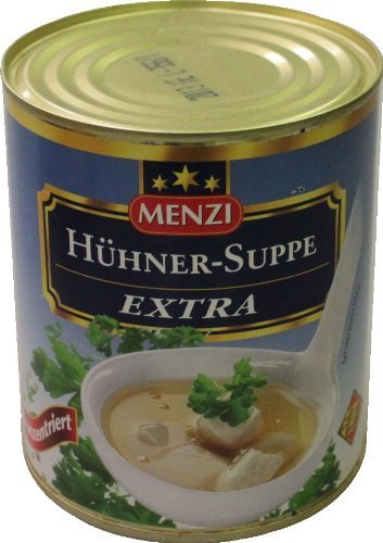 Menzi Hühnersuppe extra konzentriert 850ml Menzi Hühnersuppe extra konzentriert 850ml von MENZI
