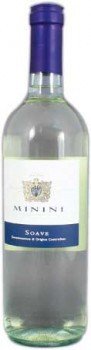 Minini Soave DOC italienischer Weißwein (0,75l Flasche) von Unbekannt