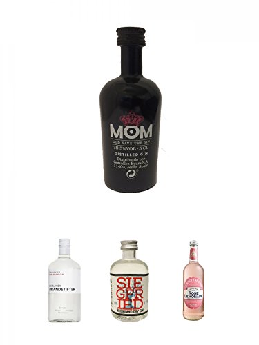 Mom God Save the Gin England 0,05 Liter Miniatur + Berliner Brandstifter Dry Gin Deutschland 0,7 Liter + Siegfried Rheinland Dry Gin Deutschland 0,04 Liter Miniatur + Fentimans Rose Lemonade 750 ml Mom God Save the Gin England 0,05 Liter Miniatur + Berliner Brandstifter Dry Gin Deutschland 0,7 Liter + Siegfried Rheinland Dry Gin Deutschland 0,04 Liter Miniatur + Fentimans Rose Lemonade 750 ml von Unbekannt