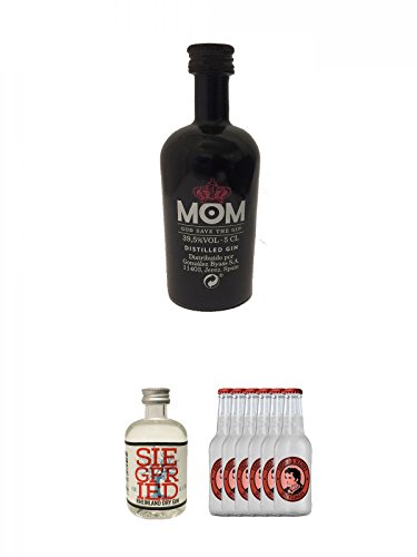 Mom God Save the Gin England 0,05 Liter Miniatur + Siegfried Rheinland Dry Gin Deutschland 0,04 Liter Miniatur + Thomas Henry Spicy Ginger 6 x 0,2 Liter Mom God Save the Gin England 0,05 Liter Miniatur + Siegfried Rheinland Dry Gin Deutschland 0,04 Liter Miniatur + Thomas Henry Spicy Ginger 6 x 0,2 Liter von Unbekannt