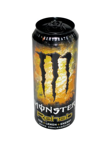 Monster - Rehab Lemon Energy - 500ml von Unbekannt