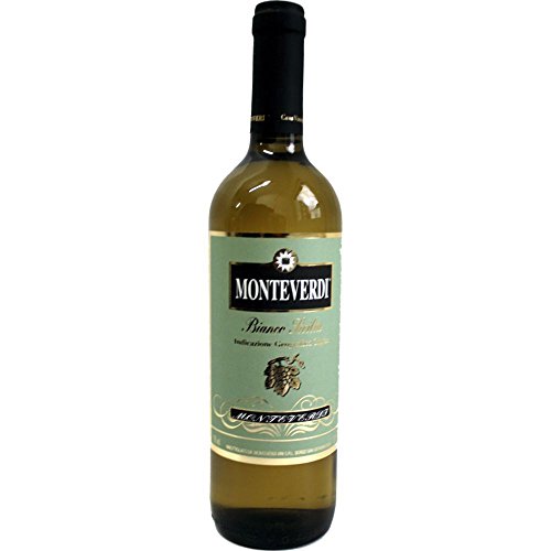 Monteverdi Bianco di Sicilia sizilianischer Weißwein (0,75l Flasche) von Unbekannt