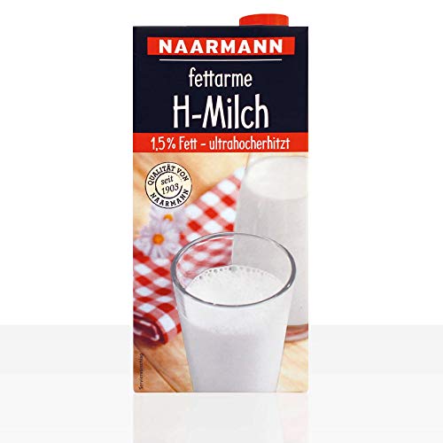 Naarmann H-Milch, 1,5% Fett, 6er Pack von Naarmann