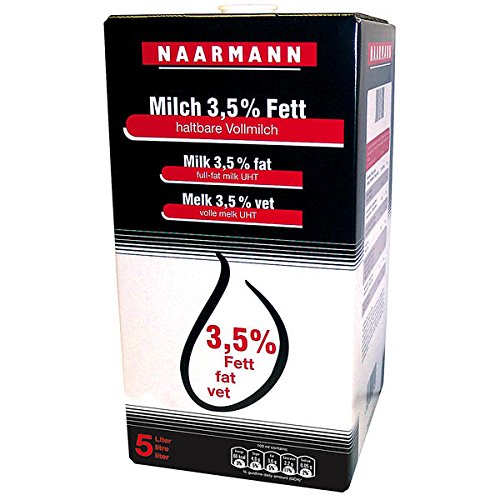 Naarmann H-Milch 3.5 Prozent Fett 5l, 1er Pack (1 x 5 l) von Naarmann