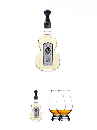 Nannerl Williamsbirnen - Likör 20% in Geigenform 0,5 Liter + Nannerl Williamsbirnen - Likör 20% in Geigenform 0,5 Liter + The Glencairn Glas Stölzle 2 Stück Nannerl Williamsbirnen - Likör 20% in Geigenform 0,5 Liter + Nannerl Williamsbirnen - Likör 20% in Geigenform 0,5 Liter + The Glencairn Glas Stölzle 2 Stück von Unbekannt