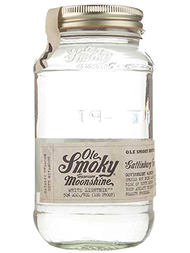 Ole Smoky Moonshine White Lightnin´ (100 proof) im 0,5 Liter Glas von Unbekannt