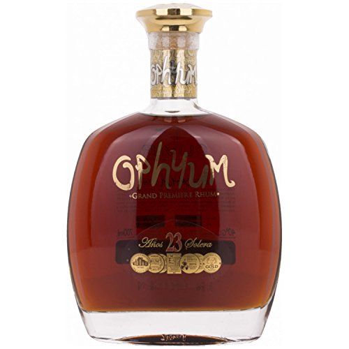 Ophyum Grand Premiere Rhum 23 Anos Solera 40,00 % 0.7 l. Ophyum Grand Premiere Rhum 23 Anos Solera 40,00 % 0.7 l. von Unbekannt