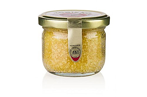 Original Tobiko - Fliegender Fisch-Rogen, gelb, 90g Original Tobiko - Fliegender Fisch-Rogen, gelb, 90g von Unbekannt