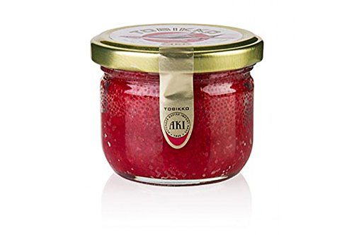 Original Tobiko - Fliegender Fisch-Rogen, rot, 90g Original Tobiko - Fliegender Fisch-Rogen, rot, 90g von Unbekannt