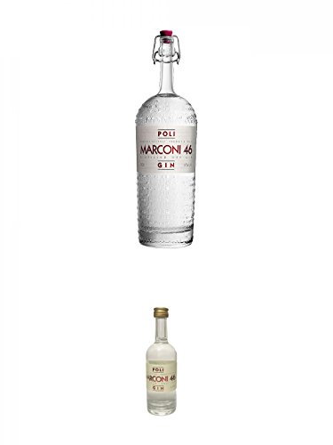 Poli Marconi 46 Gin 0,7 Liter + Poli Marconi 46 Gin 0,05 Liter Mini Poli Marconi 46 Gin 0,7 Liter + Poli Marconi 46 Gin 0,05 Liter Mini von Unbekannt