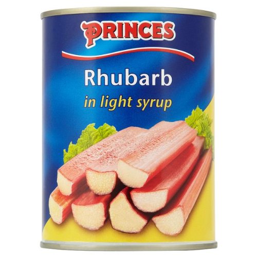 Princes Rhabarber in Light Sirup 12 x 540g von Princes