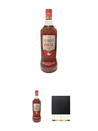 RON MIEL Cocal 30% 1,0 Liter + RON MIEL Cocal 30% 1,0 Liter + Schiefer Glasuntersetzer eckig ca. 9,5 cm Durchmesser RON MIEL Cocal 30% 1,0 Liter + RON MIEL Cocal 30% 1,0 Liter + Schiefer Glasuntersetzer eckig ca. 9,5 cm Durchmesser von Diverse