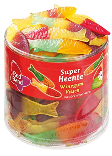 Red Band - Fruchtgummi - Weingummi - Super Hechte - Fische - 1,2 Kg von Red Band