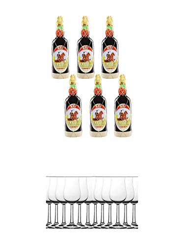 Ron Amazona Dulce Mallorca 53% - 6 x 0,7 Liter + Whisky Nosing Gläser Kelchglas Bugatti mit Eichstrich 2cl und 4cl 6 Stück + Whisky Nosing Gläser Kelchglas Bugatti mit Eichstrich 2cl und 4cl 6 Stück Ron Amazona Dulce Mallorca 53% - 6 x 0,7 Liter + Whisky Nosing Gläser Kelchglas Bugatti mit Eichstrich 2cl und 4cl 6 Stück + Whisky Nosing Gläser Kelchglas Bugatti mit Eichstrich 2cl und 4cl 6 Stück von Unbekannt