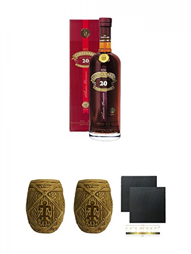 Ron Centenario 20 Jahre Fundacion Costa Rica 0,7 Liter + Plantation MUG ohne Eichstrich 1 Stück + Plantation MUG ohne Eichstrich 1 Stück + Schiefer Glasuntersetzer eckig ca. 9,5 cm Ø 2 Stück Ron Centenario 20 Jahre Fundacion Costa Rica 0,7 Liter + Plantation MUG ohne Eichstrich 1 Stück + Plantation MUG ohne Eichstrich 1 Stück + Schiefer Glasuntersetzer eckig ca. 9,5 cm Ø 2 Stück von Unbekannt
