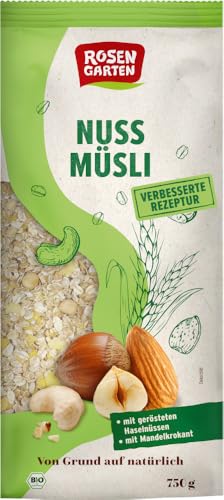 Rosengarten Bio Nuss-Müsli (2 x 750 gr) von Rosengarten