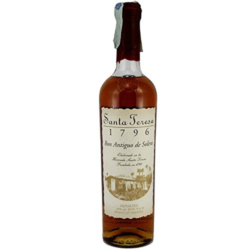 Rum Antiguo de Solera Santa Teresa 1796 40 % 70 cl. Rhum Rum Antiguo de Solera Santa Teresa 1796 40 % 70 cl. Rhum von Unbekannt