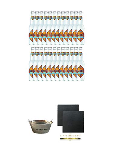 Salitos ICE Bier 24 x 0,33 Liter MW Flasche + Salitos Kühlwanne aus Metall mit Griffen 1 Stück + Schiefer Glasuntersetzer eckig ca. 9,5 cm Ø 2 Stück Salitos ICE Bier 24 x 0,33 Liter MW Flasche + Salitos Kühlwanne aus Metall mit Griffen 1 Stück + Schiefer Glasuntersetzer eckig ca. 9,5 cm Ø 2 Stück von Unbekannt