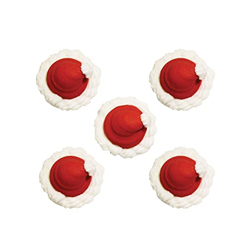 Santa Hat Toppers - 5 Pack von Anniversary House