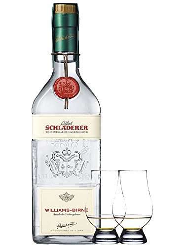 Schladerer Williams Birne aus vollreifen Früchten Deutschland 0,7 Liter + 2 Glencairn Gläser von Unbekannt