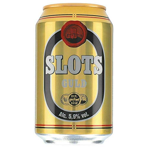 Slots Pilsner Guld Pils 48 x 0,33 l Dosen Bier 5,9% Beer Cerveza von Unbekannt