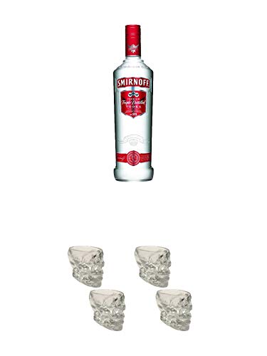 Smirnoff Vodka No. 21 Red Label 0,70 Liter + Wodka Totenkopf Shotglas 2 Stück + Wodka Totenkopf Shotglas 2 Stück Smirnoff Vodka No. 21 Red Label 0,70 Liter + Wodka Totenkopf Shotglas 2 Stück + Wodka Totenkopf Shotglas 2 Stück von Unbekannt