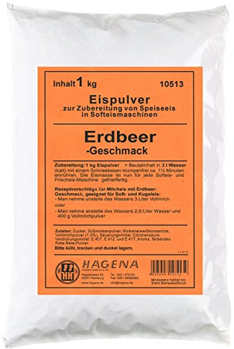 Softeispulver Erdbeer-Geschmack, 1 kg (Beutel) Softeispulver Erdbeer-Geschmack, 1 kg (Beutel) von Unbekannt