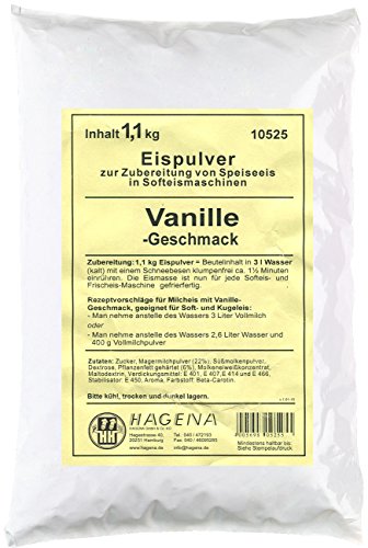 Softeispulver Vanille-Geschmack, 1,1 kg (Softeismaschinen) Softeispulver Vanille-Geschmack, 1,1 kg (Softeismaschinen) von Unbekannt