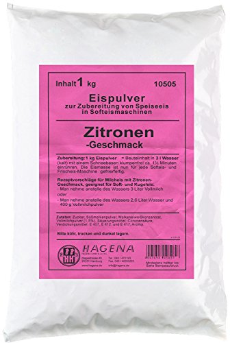 Softeispulver Zitronen-Geschmack, 1 kg (Beutel) Softeispulver Zitronen-Geschmack, 1 kg (Beutel) von Unbekannt