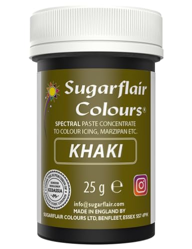 Spectral Paste - Khaki von Sugarflair Colours