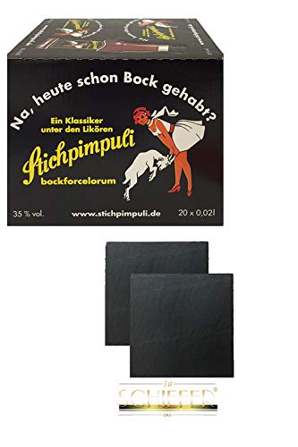 Stichpimpuli bockforcelorum Speziallikör 20 x 0,02 Liter Miniaturen von Stichpimpuli