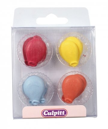 Sugar Balloon Cupcake Toppers von Culpitt