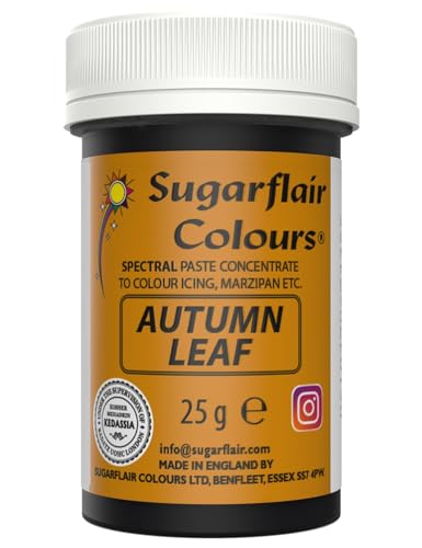 Sugarflair- Spectral Paste Konzentriert Farbe 'Autumn Leaf' von Culpitt