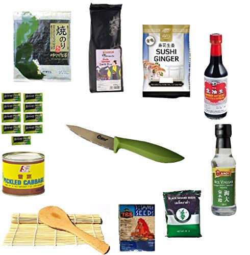 Sushipaket 20tlg. Sparen Sie! Starter Sushi Set sushiset Starterpaket Sushikit von bick.shop