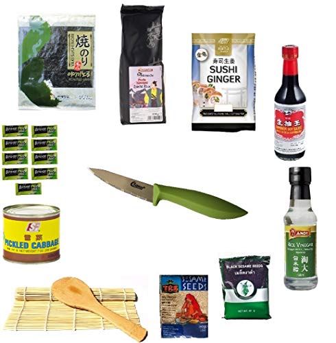 Sushipaket 20tlg. Sparen Sie! Starter Sushi Set sushiset Starterpaket Sushikit Sushipaket 20tlg. Sparen Sie! Starter Sushi Set sushiset Starterpaket Sushikit von bick.shop