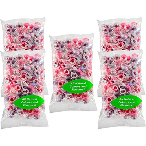 Sweet Stories Rocks Candies Love Mix 500g im Beutel Lutsch-Bonbons (5er Pack) von Unbekannt