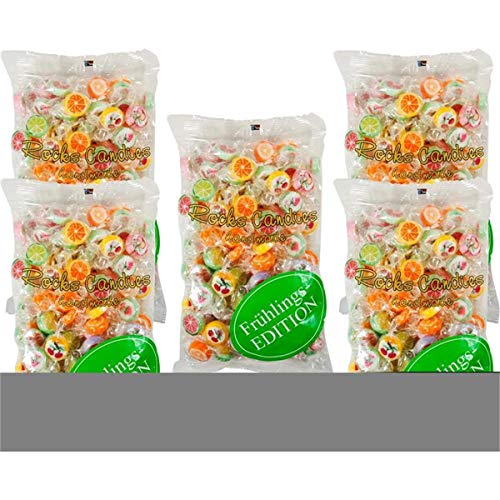 Sweet Stories Rocks Candies Mix Bunt 500g im Beutel Lutsch-Bonbons (5er Pack) von Unbekannt