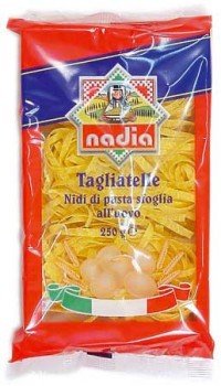 Tagliatelle italienische Eierbandnudeln 6mm (250g Beutel) von Unbekannt