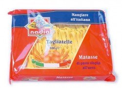 Tagliatelle italienische Eierbandnudeln 6mm (500g Beutel) von Unbekannt