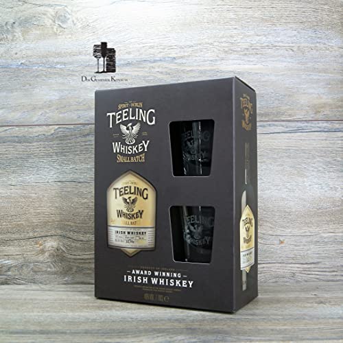 Teeling Small Batch Irish Whiskey 0,7 Liter mit 2 Gläsern in Geschenkverpackung Teeling Small Batch Irish Whiskey 0,7 Liter mit 2 Gläsern in Geschenkverpackung von Unbekannt