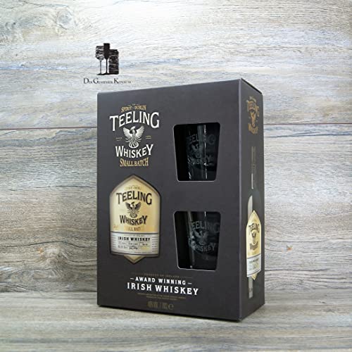 Teeling Small Batch Irish Whiskey 0,7 Liter mit 2 Gläsern in Geschenkverpackung von Unbekannt