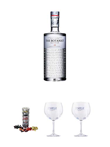 The Botanist Islay Dry Gin 0,7 Liter neue Aufmachung + Gin Flight Gewürze zum Verfeinern von Gin Tonic 1er Pack 1 x 12 Gramm + Citadelle Ballon GIN Glas 1 Stück + Citadelle Ballon GIN Glas 1 Stück The Botanist Islay Dry Gin 0,7 Liter neue Aufmachung + Gin Flight Gewürze zum Verfeinern von Gin Tonic 1er Pack 1 x 12 Gramm + Citadelle Ballon GIN Glas 1 Stück + Citadelle Ballon GIN Glas 1 Stück von Unbekannt