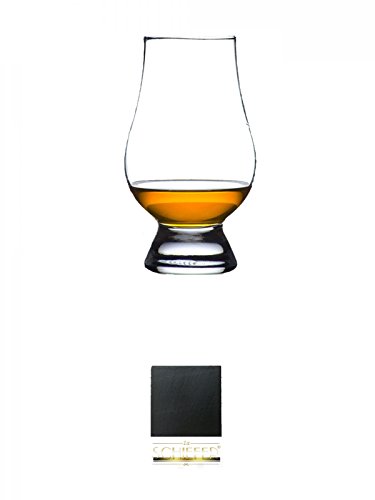 The Glencairn Glass Whisky Glas Stölzle 1 Stück + Schiefer Glasuntersetzer eckig ca. 9,5 cm Durchmesser The Glencairn Glass Whisky Glas Stölzle 1 Stück + Schiefer Glasuntersetzer eckig ca. 9,5 cm Durchmesser von Diverse