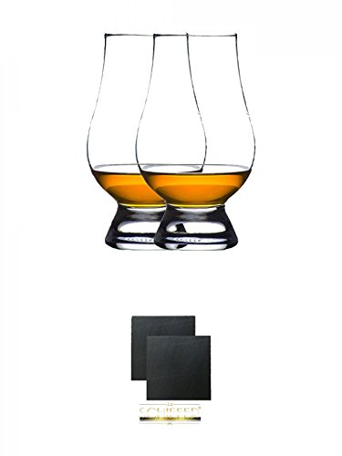 The Glencairn Glass Whisky Glas Stölzle 2 Stück + Schiefer Glasuntersetzer eckig ca. 9,5 cm Ø 2 Stück The Glencairn Glass Whisky Glas Stölzle 2 Stück + Schiefer Glasuntersetzer eckig ca. 9,5 cm Ø 2 Stück von Diverse