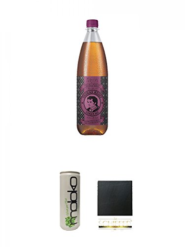 Thomas Henry Ginger Ale 1,0 Liter + Moloko Softdrink 0,25 Liter + Schiefer Glasuntersetzer eckig ca. 9,5 cm Durchmesser Thomas Henry Ginger Ale 1,0 Liter + Moloko Softdrink 0,25 Liter + Schiefer Glasuntersetzer eckig ca. 9,5 cm Durchmesser von Unbekannt