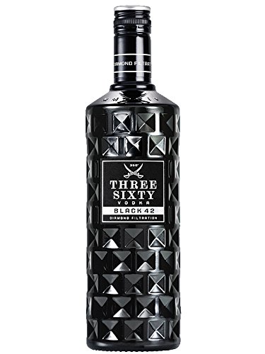 Three Sixty Black 42 Vodka 1,0 Liter von Unbekannt